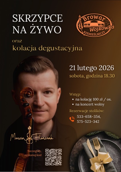 Kolacja ze skrzypcami